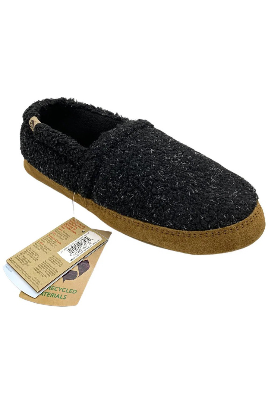 Acorn Men's Moccasin Slippers Callum Black - Medium